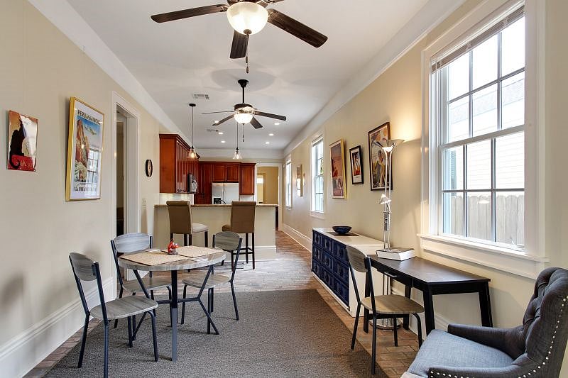 Sunroom facing the kitchen