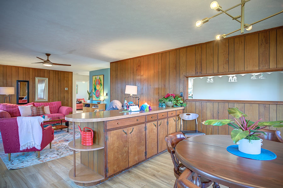 Open plan Dining & Living Rooms