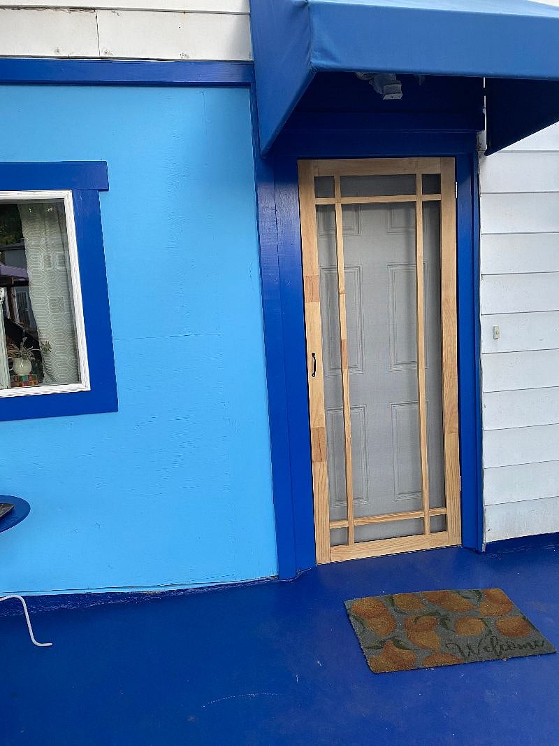 Front door of apartment
