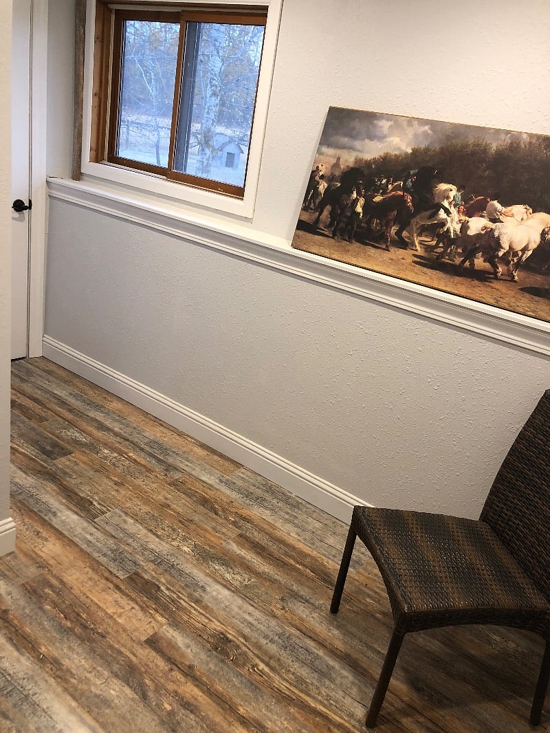 Entrance foyer after your second front door after the mud room