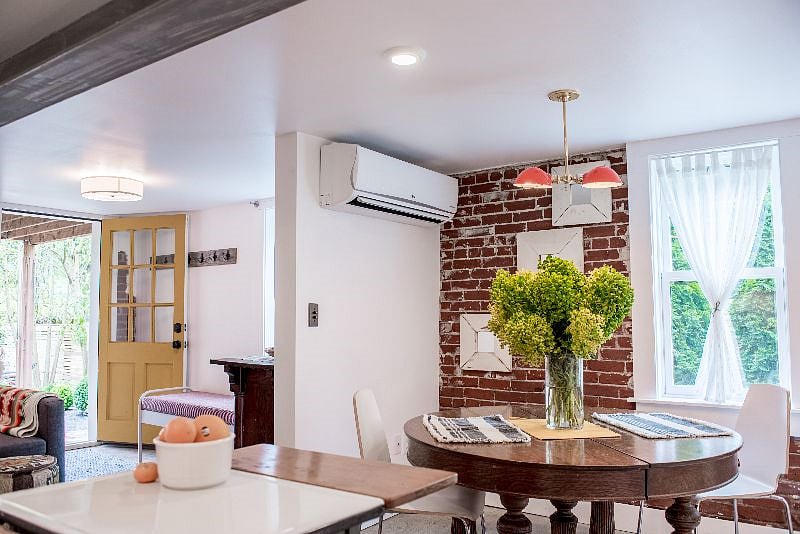 Lots of natural light, High efficiency heating and cooling