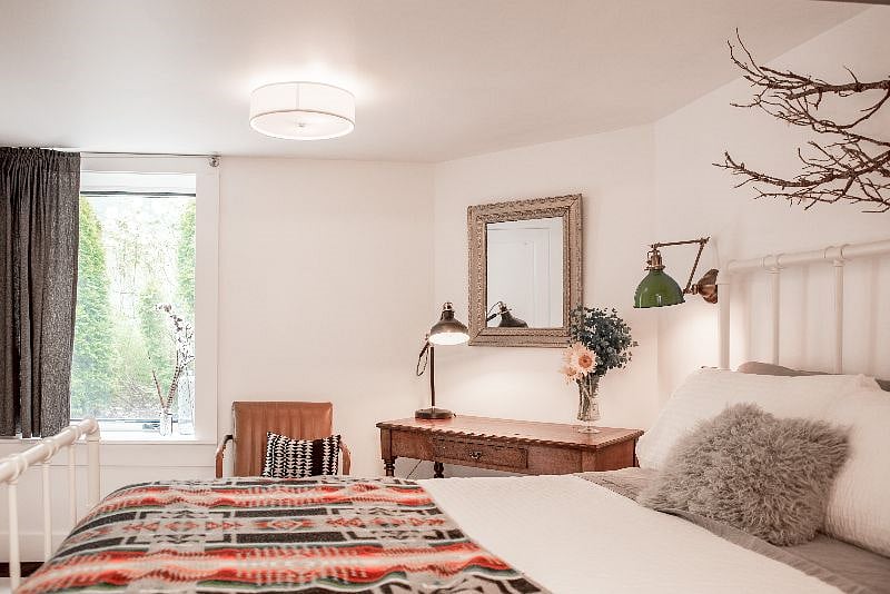 Large window, desk space