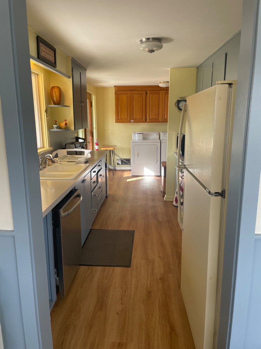 Plenty of counter space and storage for extended living