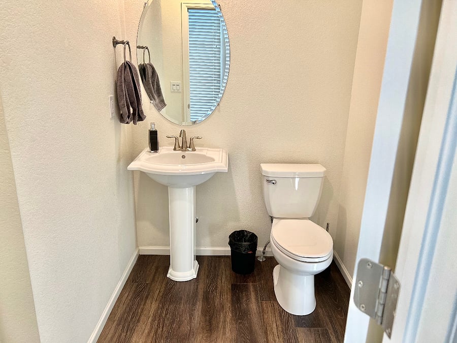 Main floor bathroom