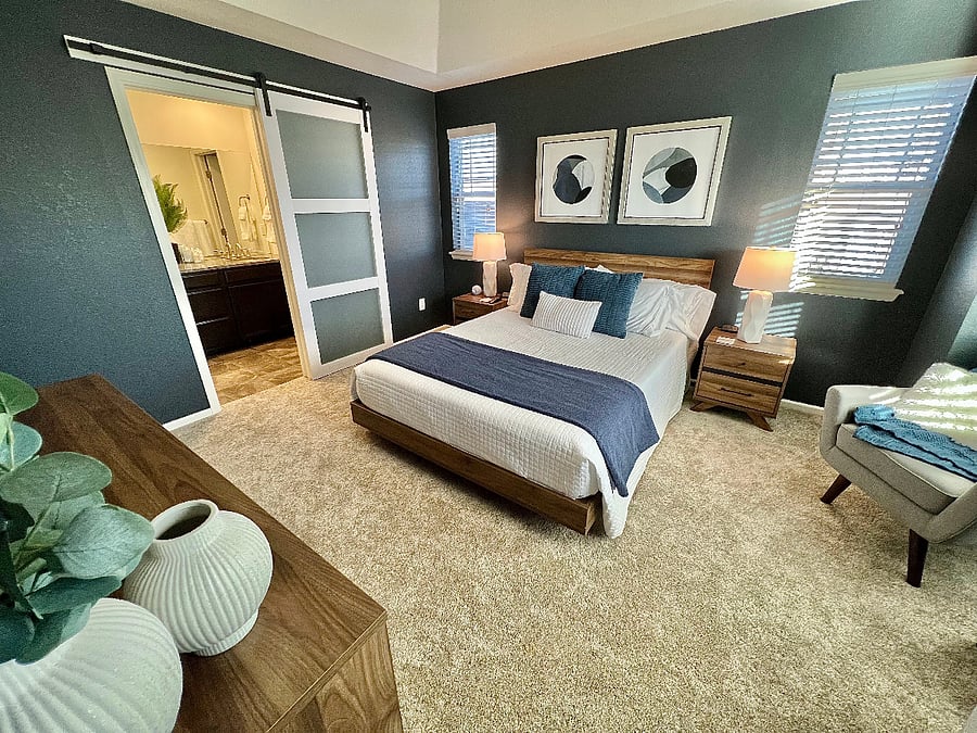 Primary Bedroom with sitting area