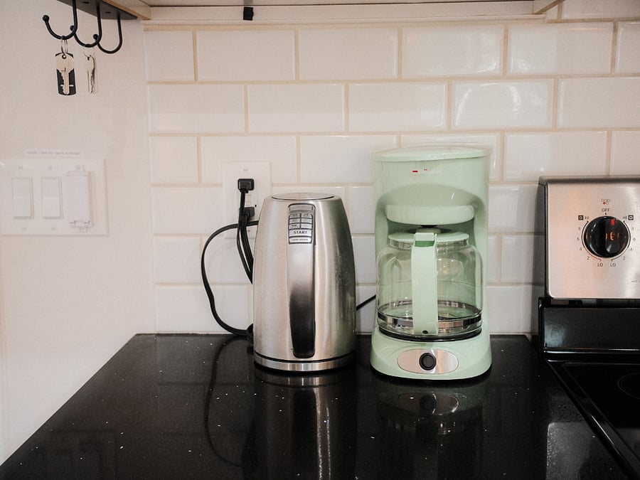 Electric kettle & coffee maker