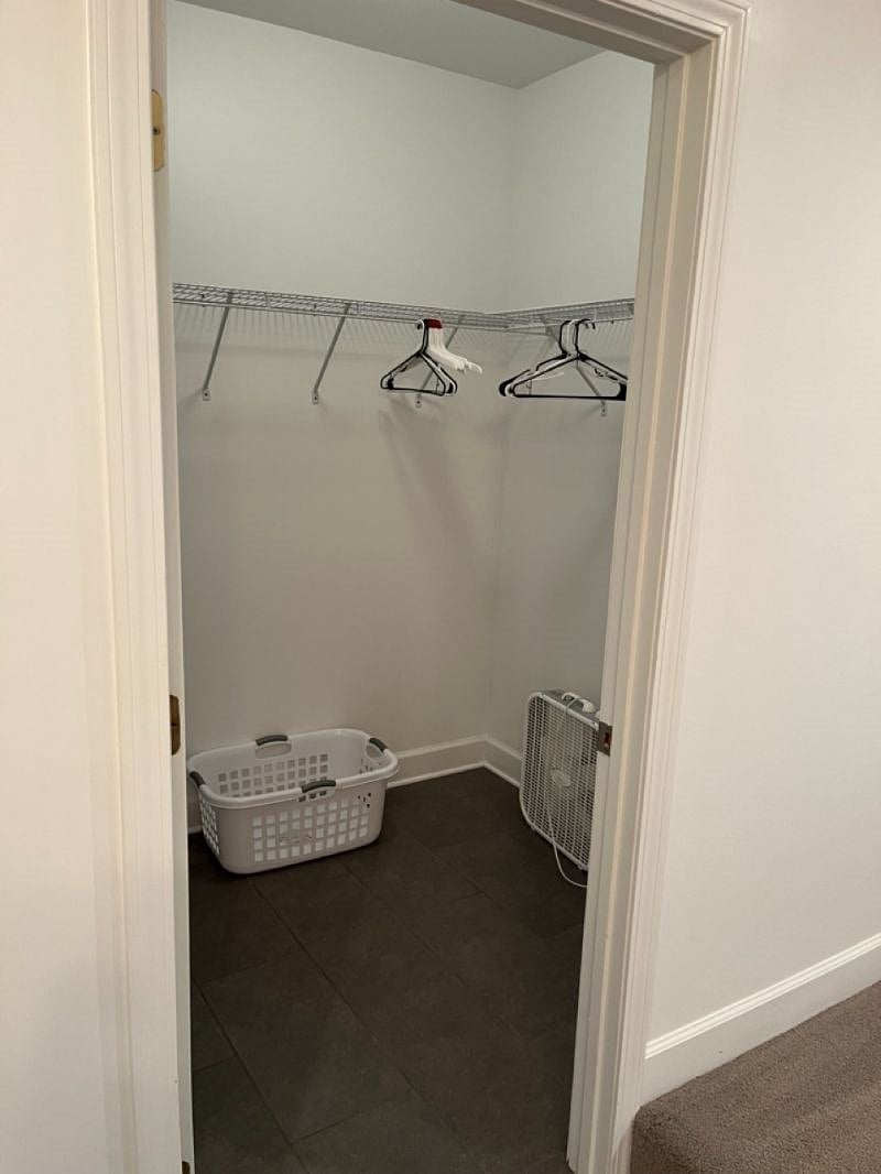 Large walk-in closet