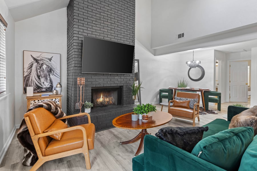 Mid century modern vibe