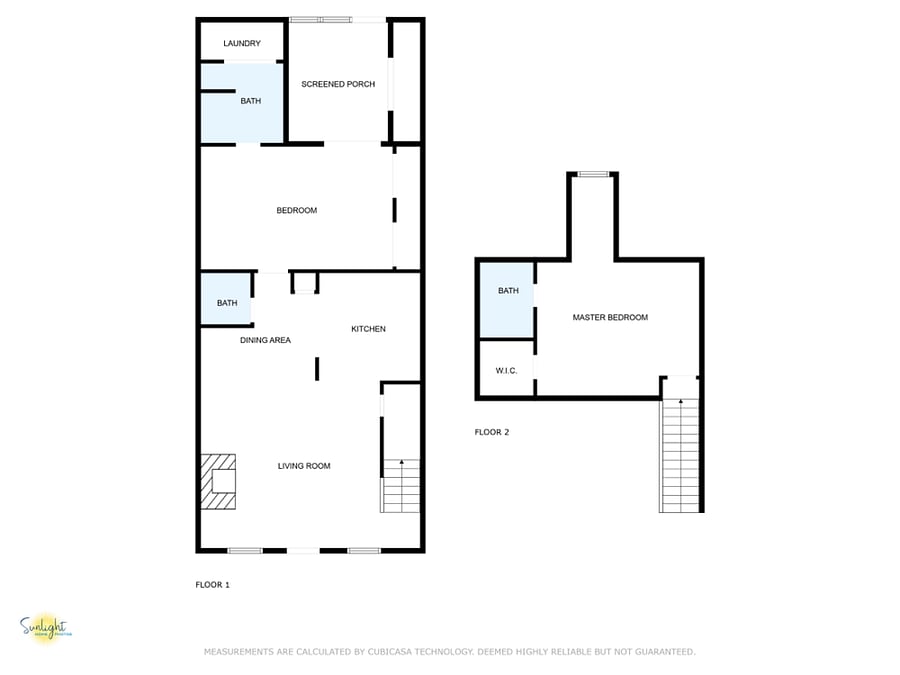 Spacious. 2 master suites with king beds and extra twin convertible