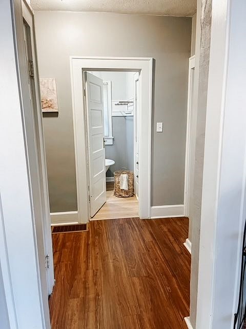 Interior - Hallway in front of the bathroom