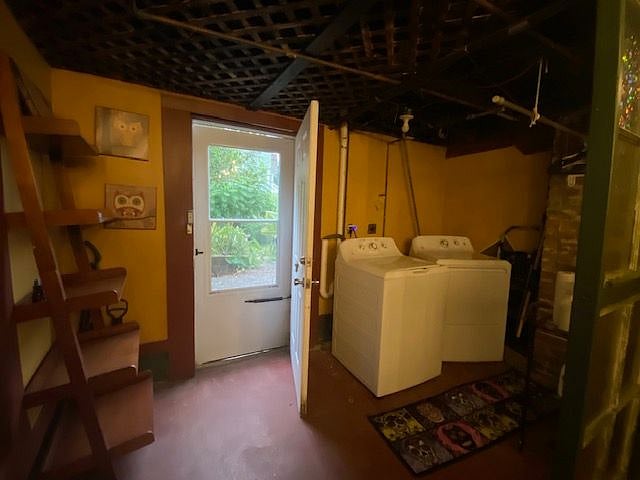 Laundry area