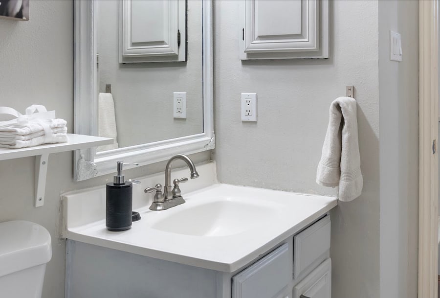 Full bathroom #1 with shower.