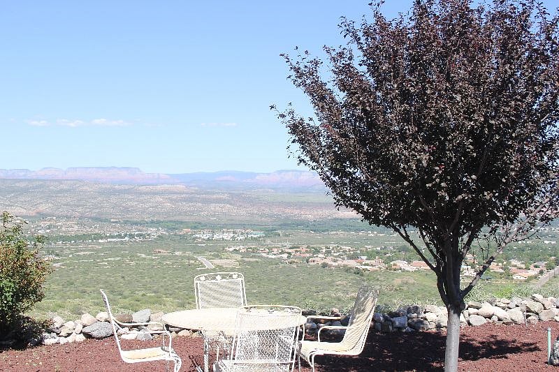 View from the patio