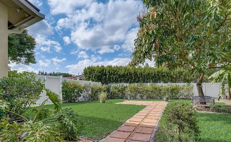 Fenced Backyard
