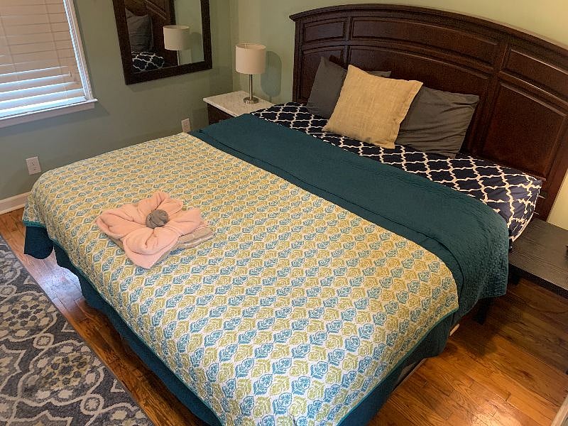 King bed