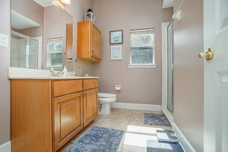 Master bathroom