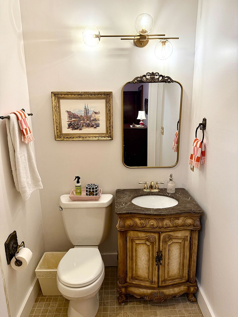 Full bath with shower only, bedroom 3