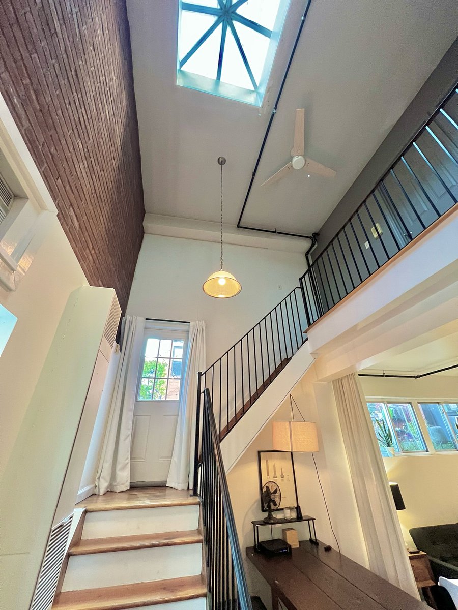 Between 2nd & third floor is the door to outdoor shared patio 