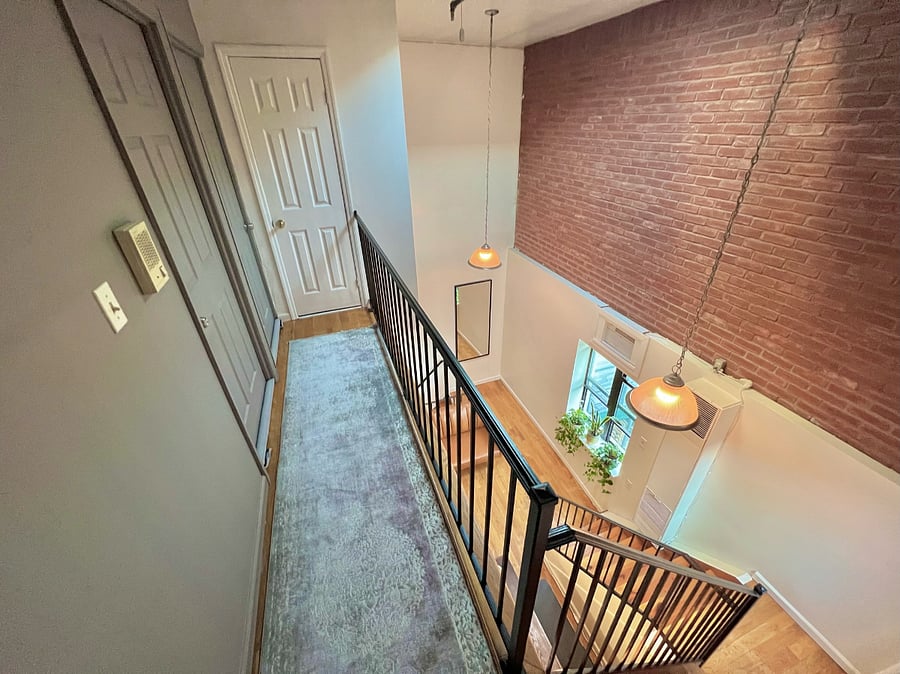 Third floor loft hallway 