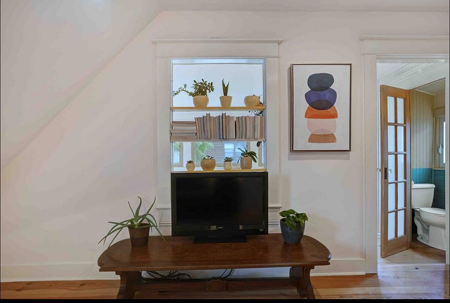 Private master suite tv