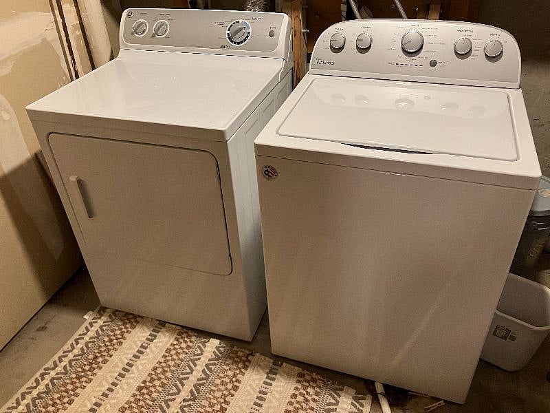 Basement washer-dryer