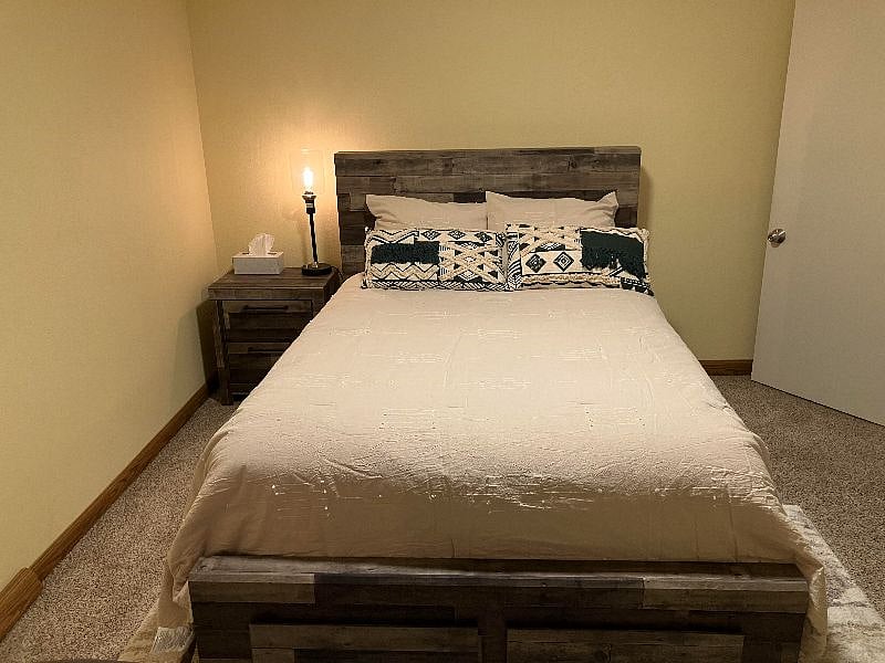 Basement bedroom