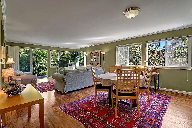 Living Room and Large Windows