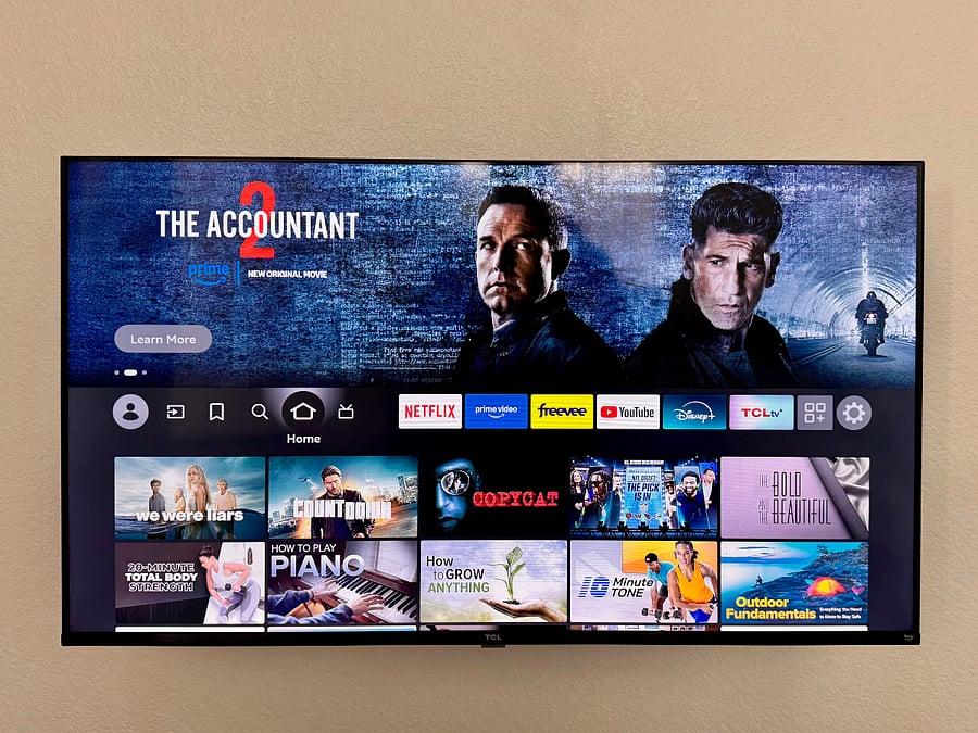 Entertainment at Your Fingertips
Netflix, Prime Video, Disney+, and more  just log in with your own account to stream your favorites!