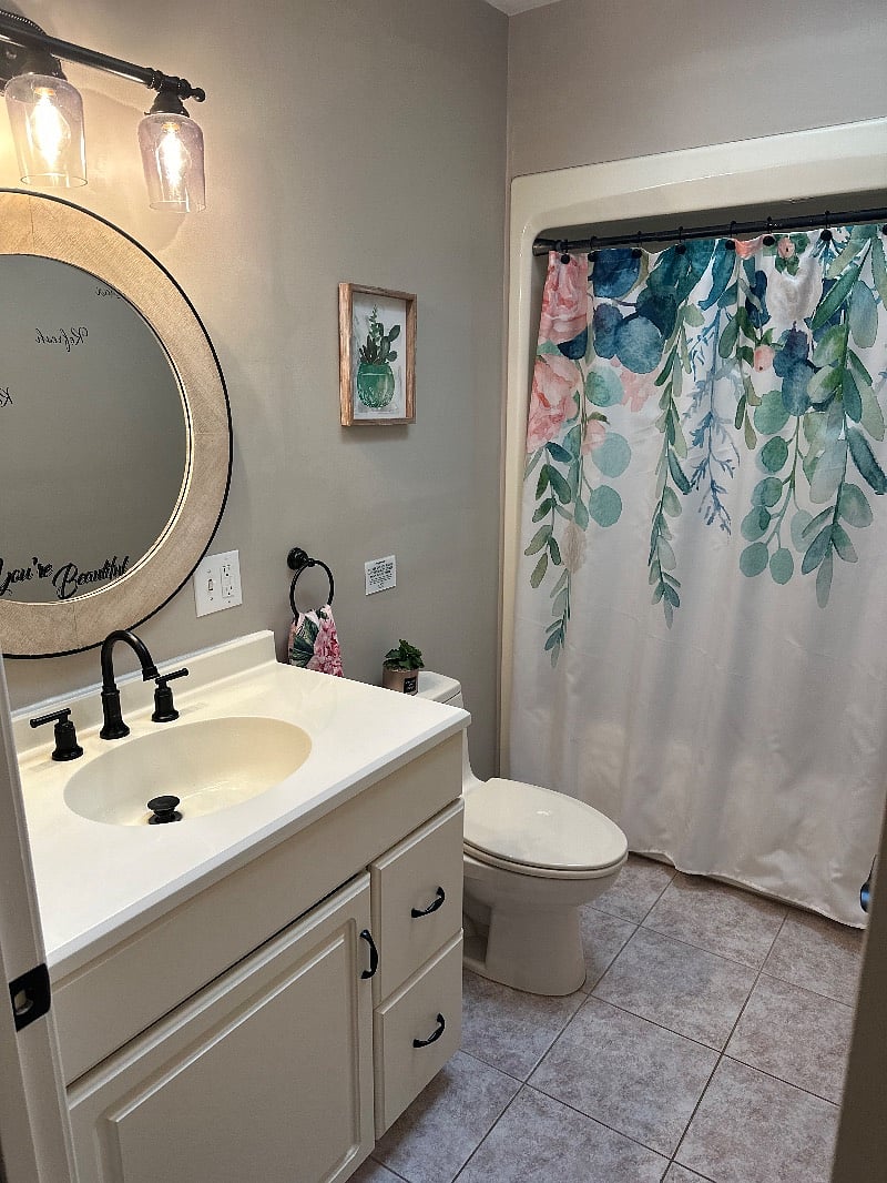 Second bathroom