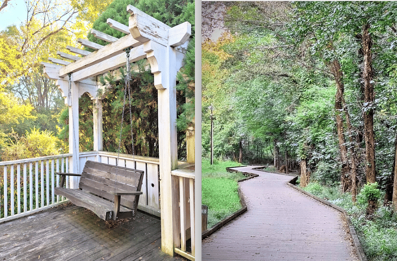 Enjoy nature from your own porch swing or on the McMullen Creek Greenway just down the street!