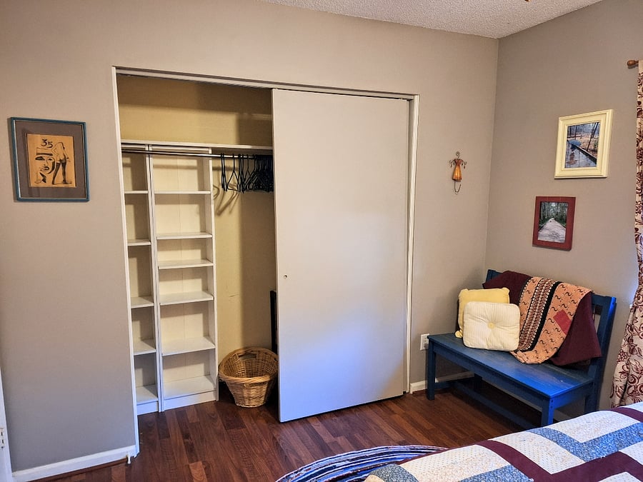 Double Wide Closet