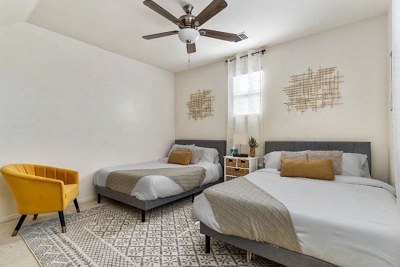Two full beds