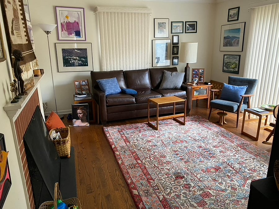 TV/family room, gas fireplace