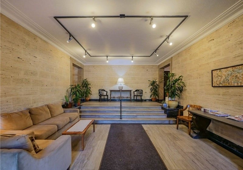 lobby - secured entry