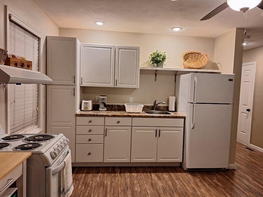Full size refrigerator.