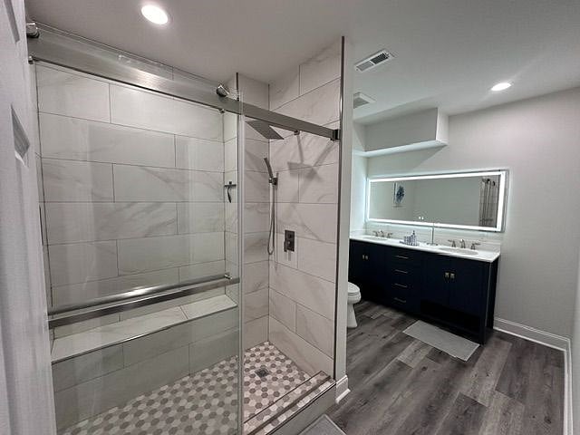 Full Bathroom includes Double Sinks, Shower Bench