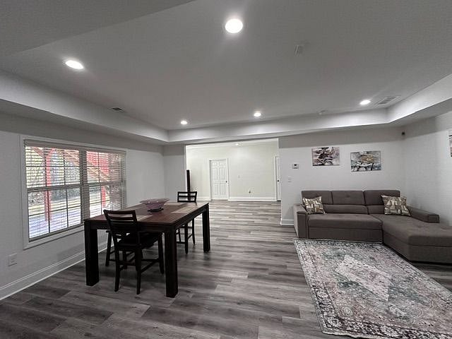 Dining and Living Rooms