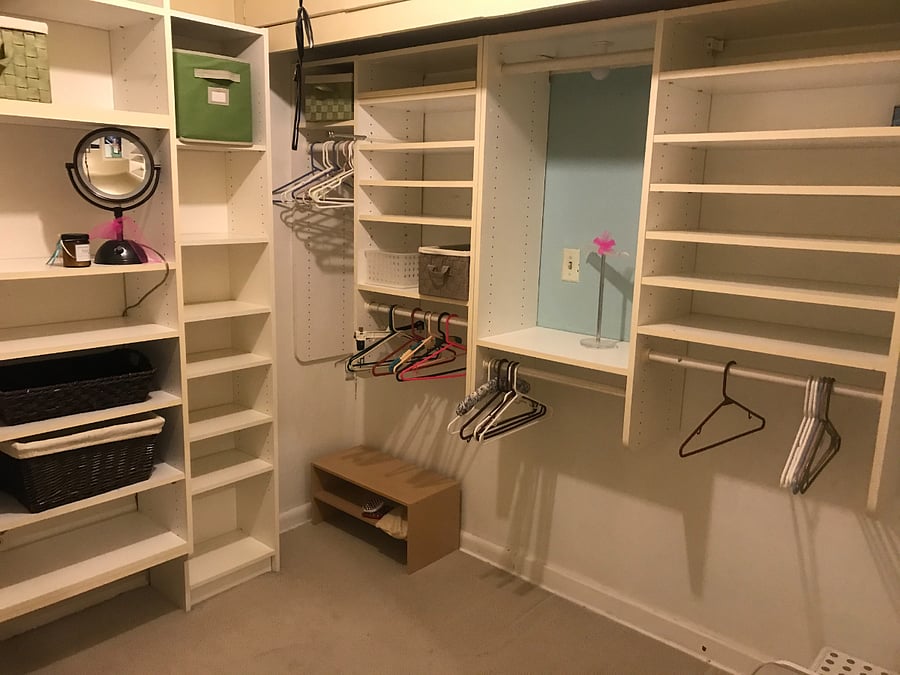 Walk in closet