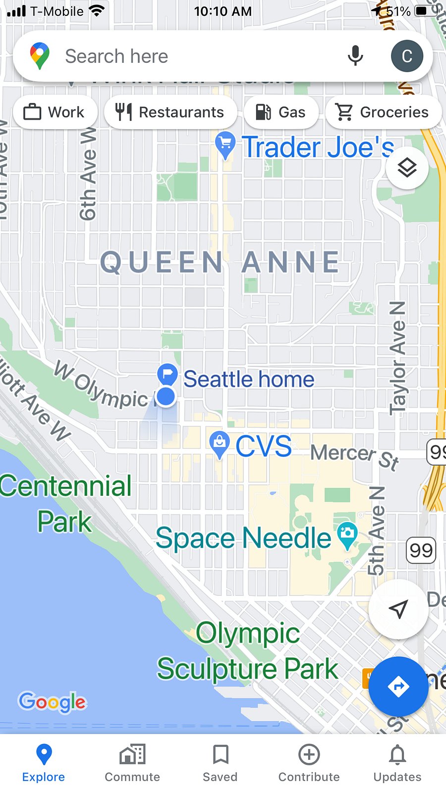 Condo location on google maps