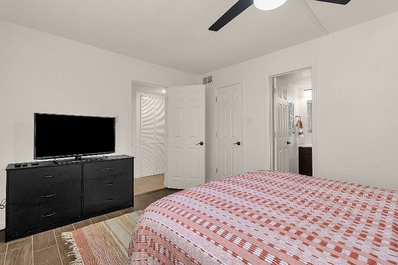Second Master with large walk in closet and private bath