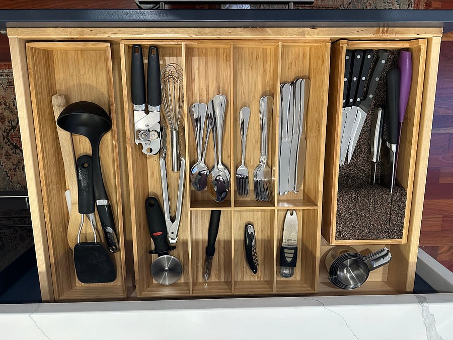 Full set of utensils