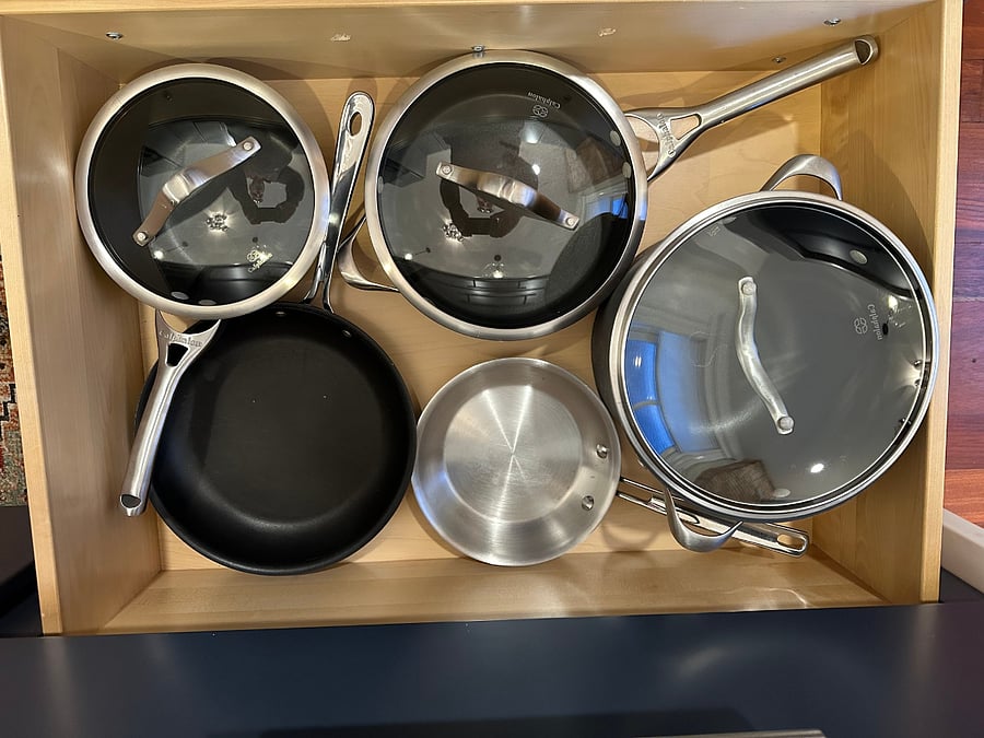 Pots and pans for days