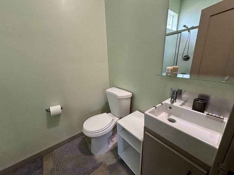 Bathroom WC and sink