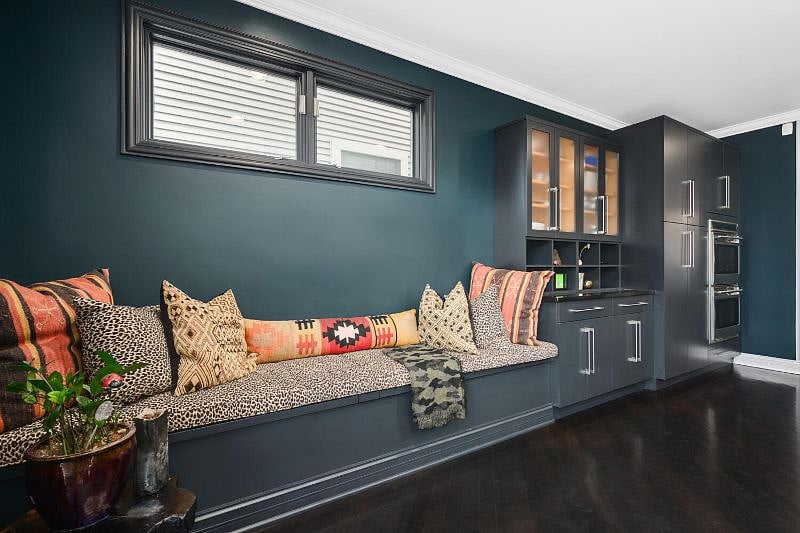 Kitchen bench nook.
