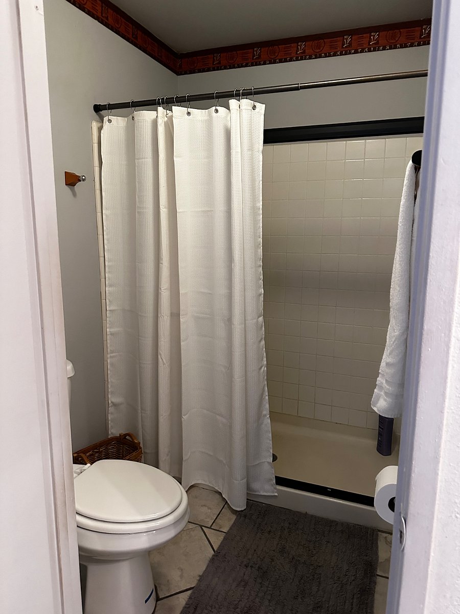 Master bathroom.