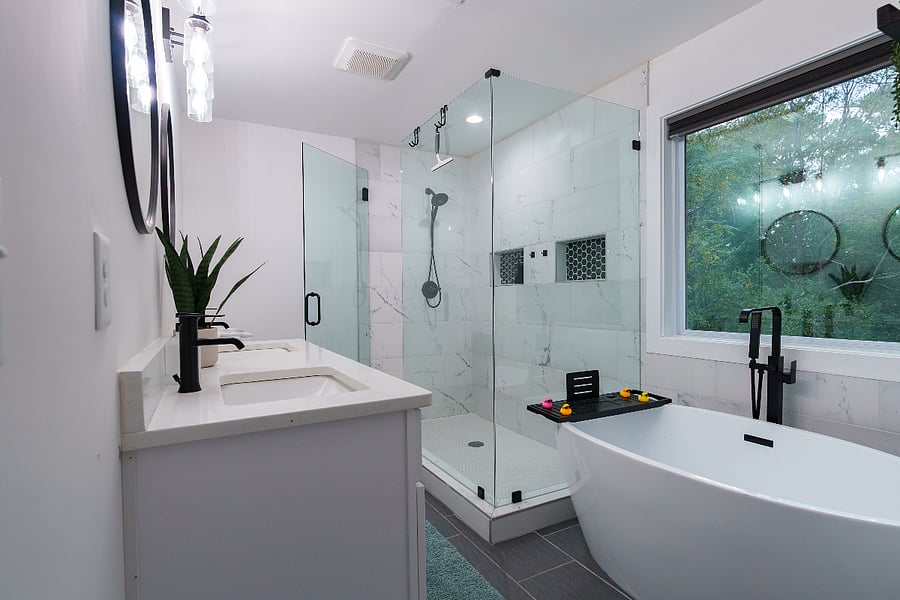Primary bathroom 