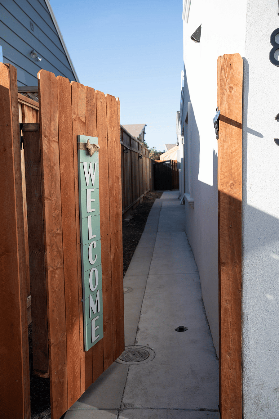 Private entrance
