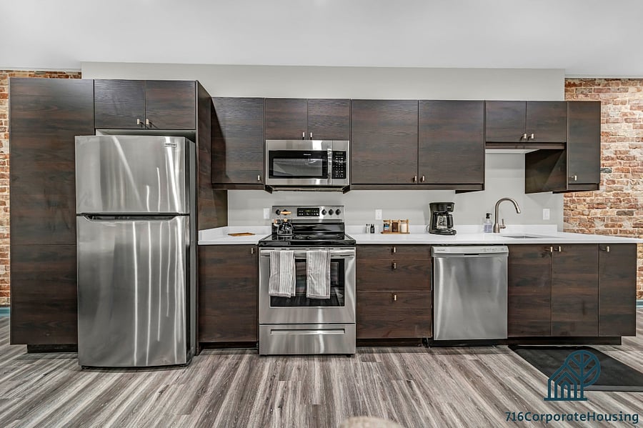 Fully equipped kitchen