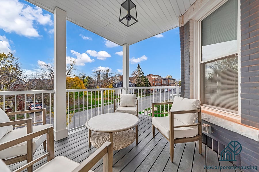 Private balcony