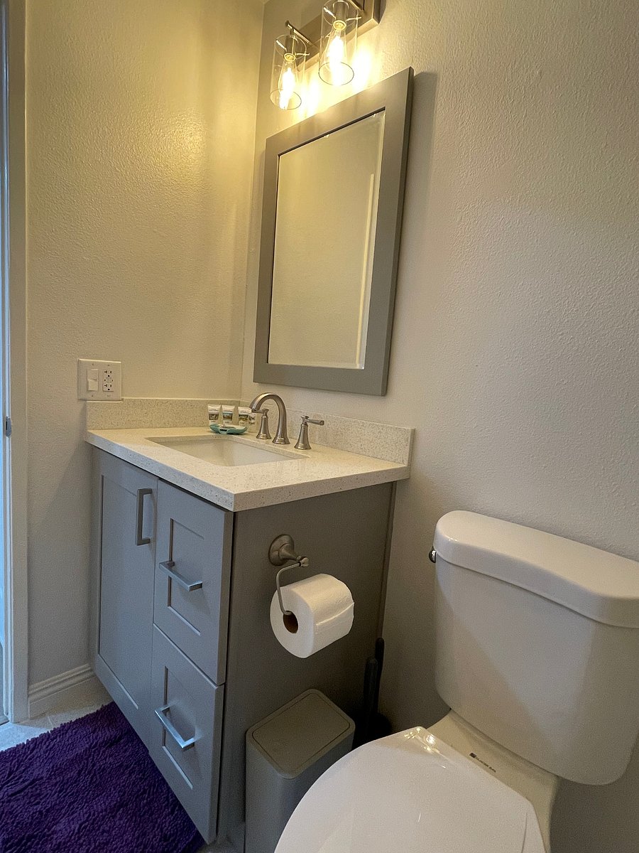 First bathroom attached to First bedroom.